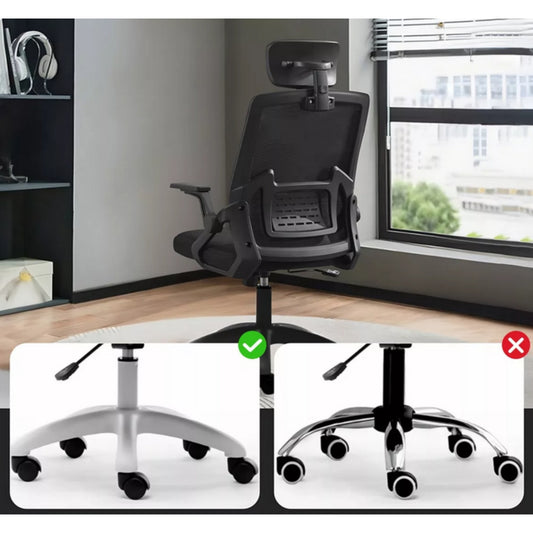 Scaun ergonomic reglabil pentru birou sau gaming, culoare negru