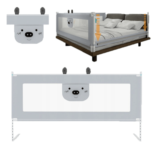 Bariera protectie pat HappyKID culisanta XXL - Seliodrox srl