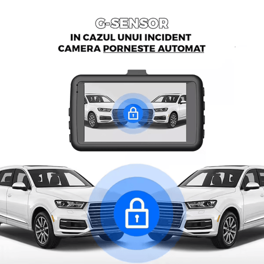 Camera auto de bord DVR duala RoHS® SafetyFIRST - Seliodrox srl