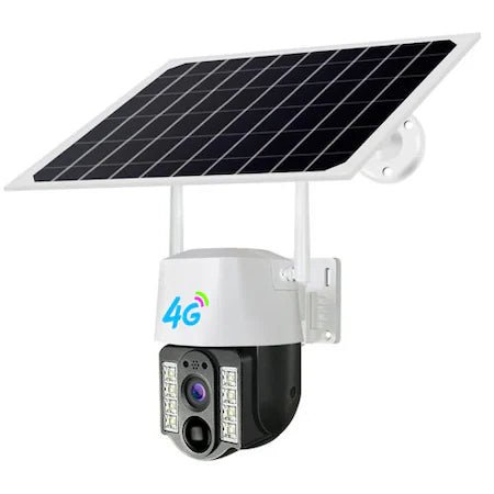 Camera solara WiFi 4G SIM card 8MP SPY®,4K - Seliodrox srl