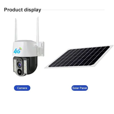 Camera solara WiFi 4G SIM card 8MP SPY®,4K - Seliodrox srl
