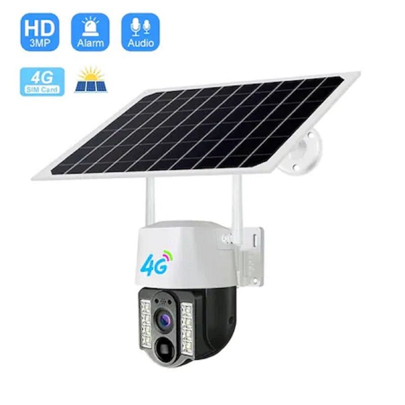 Camera solara WiFi 4G SIM card 8MP SPY®,4K - Seliodrox srl