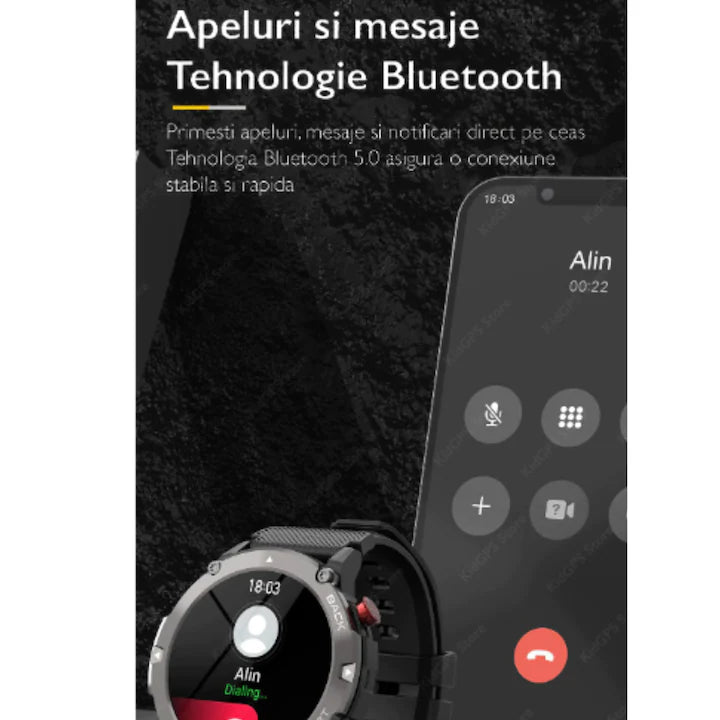 Ceas smartwatch barbati RoHS® C21 PRO - Seliodrox srl
