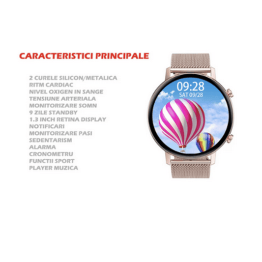 Ceas SmartWatch BeFIT PRO® - Seliodrox srl