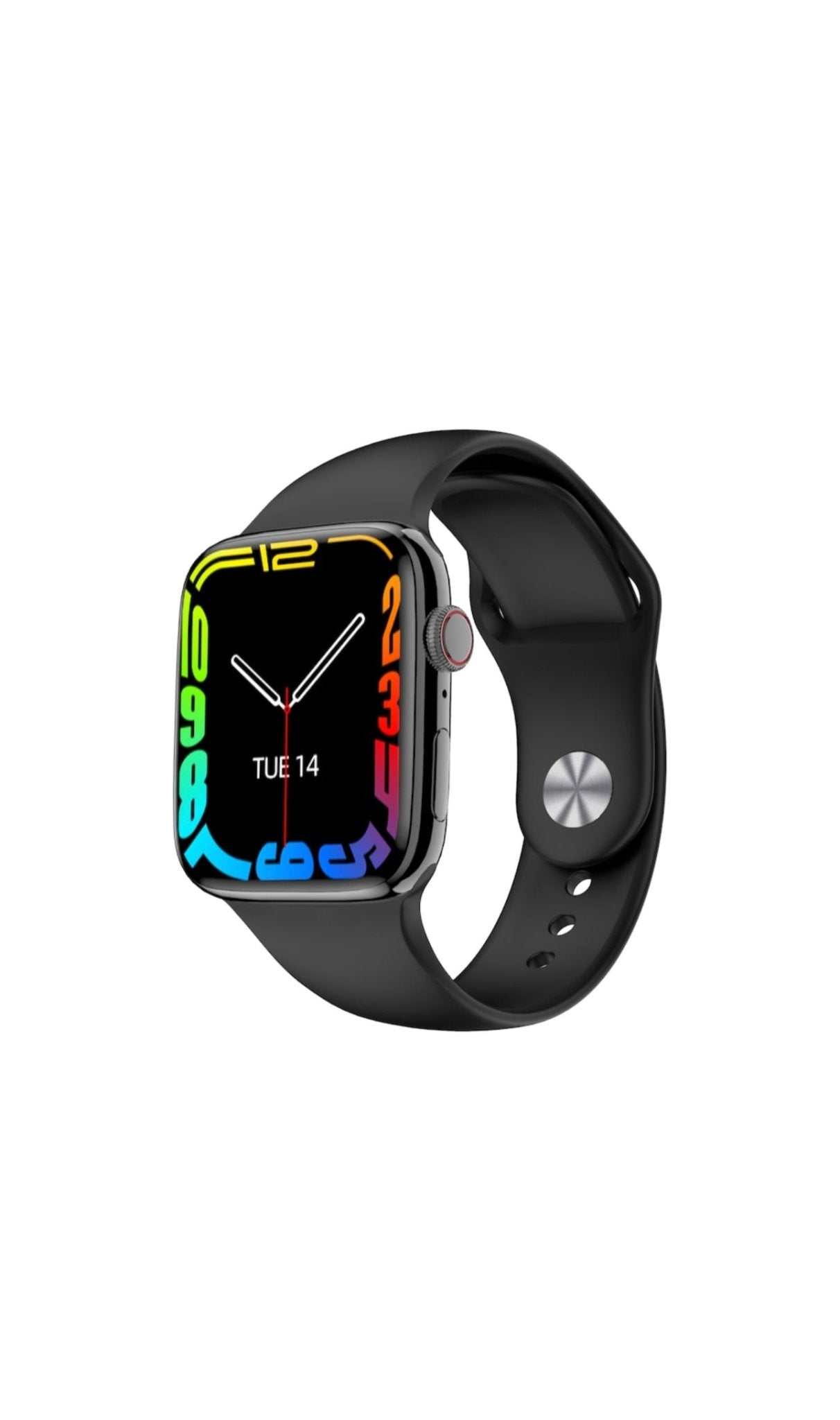 Ceas SmartWatch I7 RoHS®, Alpha FiT,1.90"Negru - Seliodrox srl