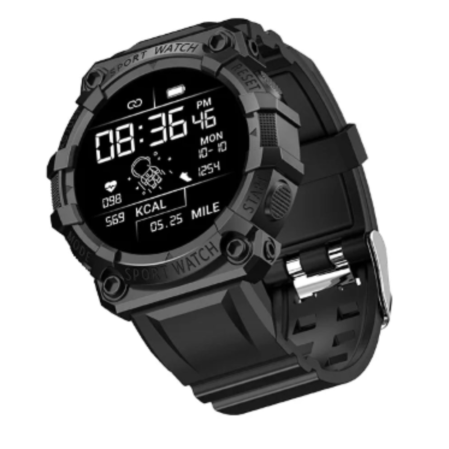 Ceas smartwatch Monitorizare Fitness Sanatate Notificari Nytro FD 68 - Seliodrox srl