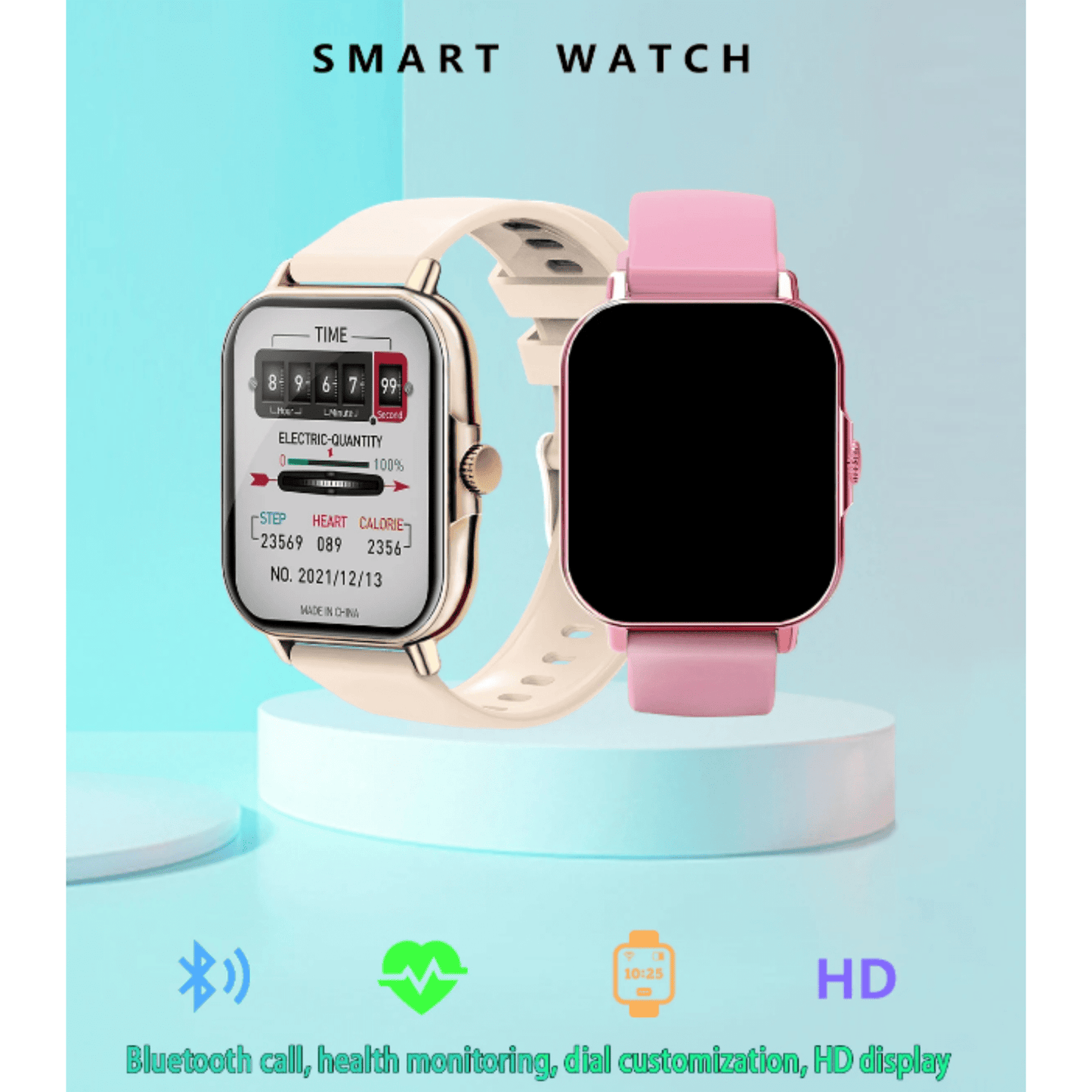 Ceas SmartWatch RoHS® BeFIT Gold - Seliodrox srl