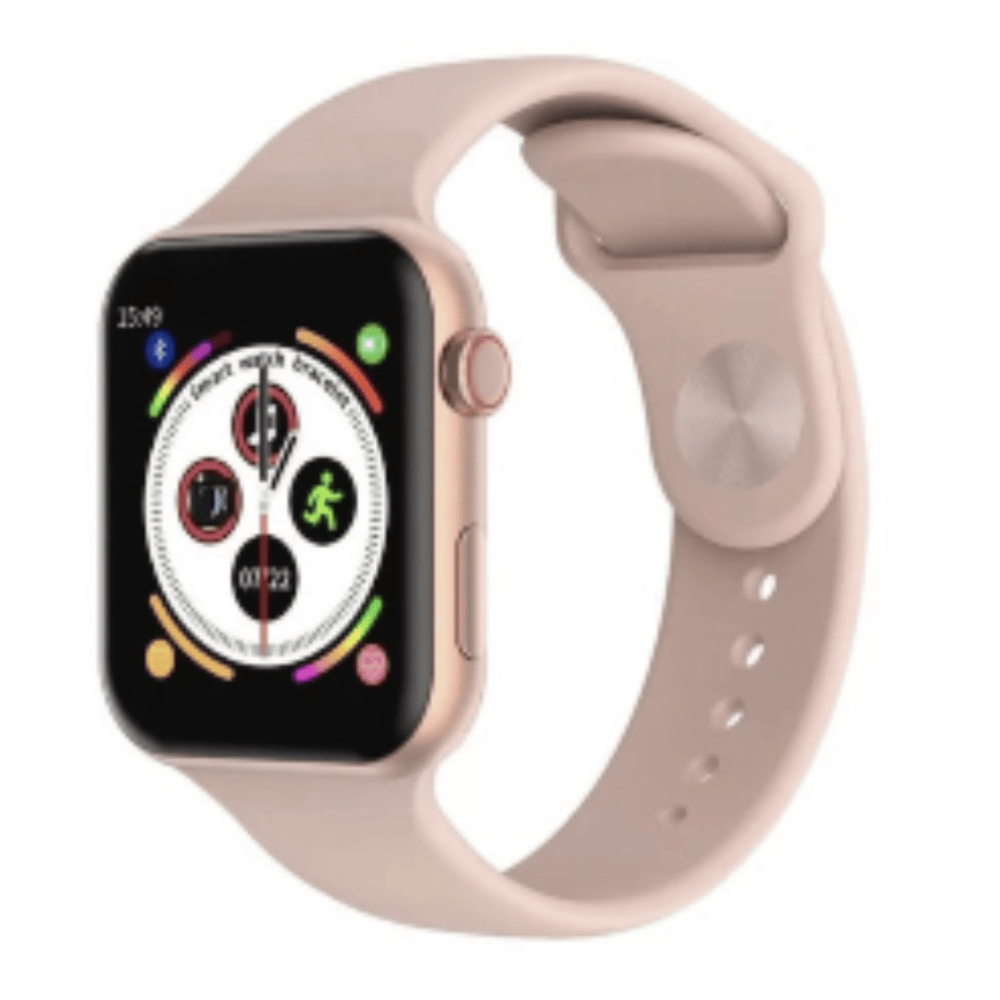Ceas Smartwatch RoHS Pro Max Roz gold - Seliodrox srl