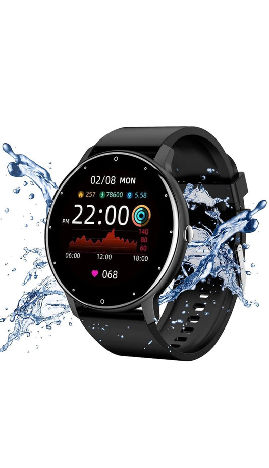 Ceas smartwatch si bratara fitness RoHS® Negru - Seliodrox srl
