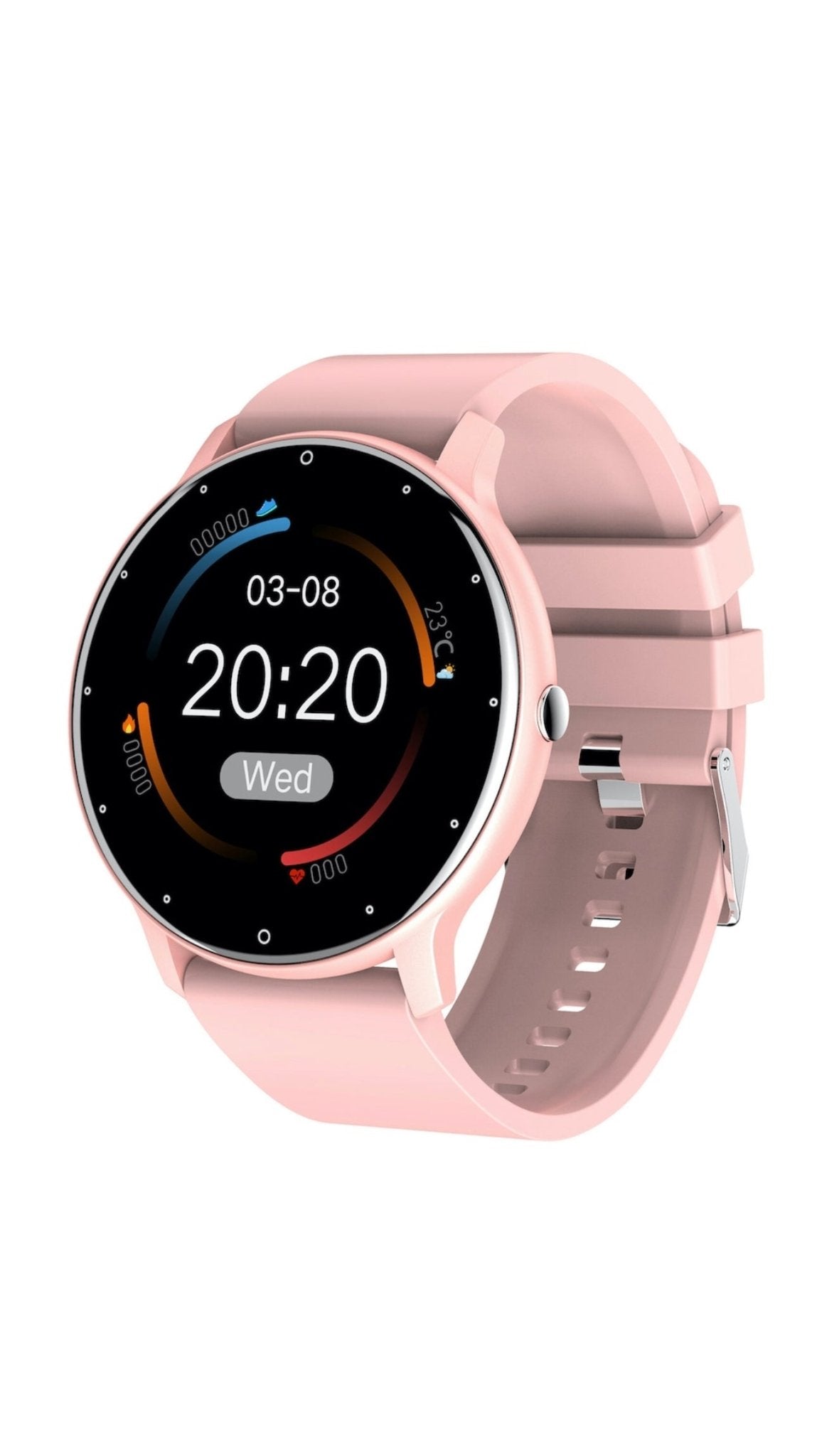 Ceas smartwatch si bratara fitness RoHS® Negru - Seliodrox srl