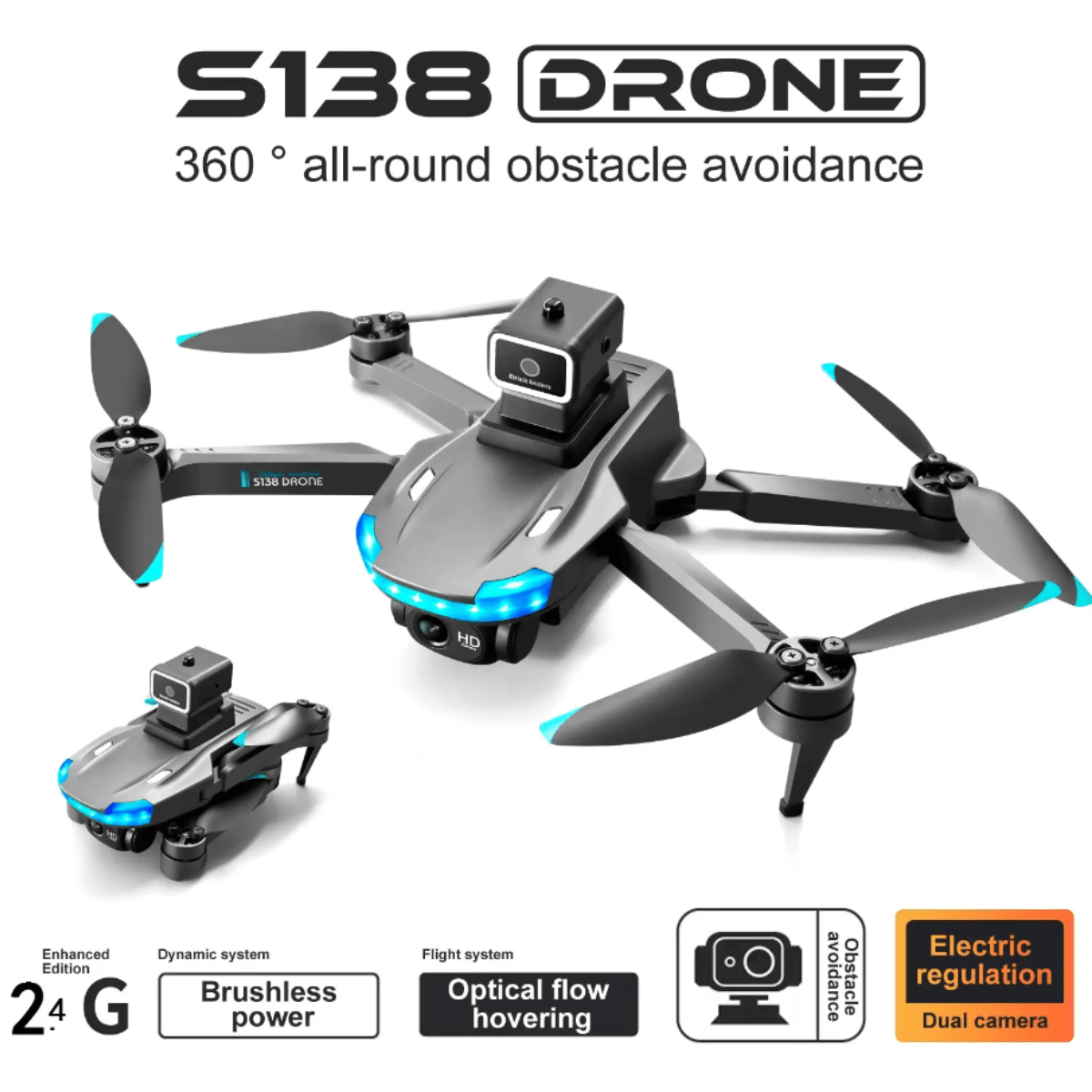 Drona DragonFLY RoHS™ Pliabila GPS - Seliodrox srl