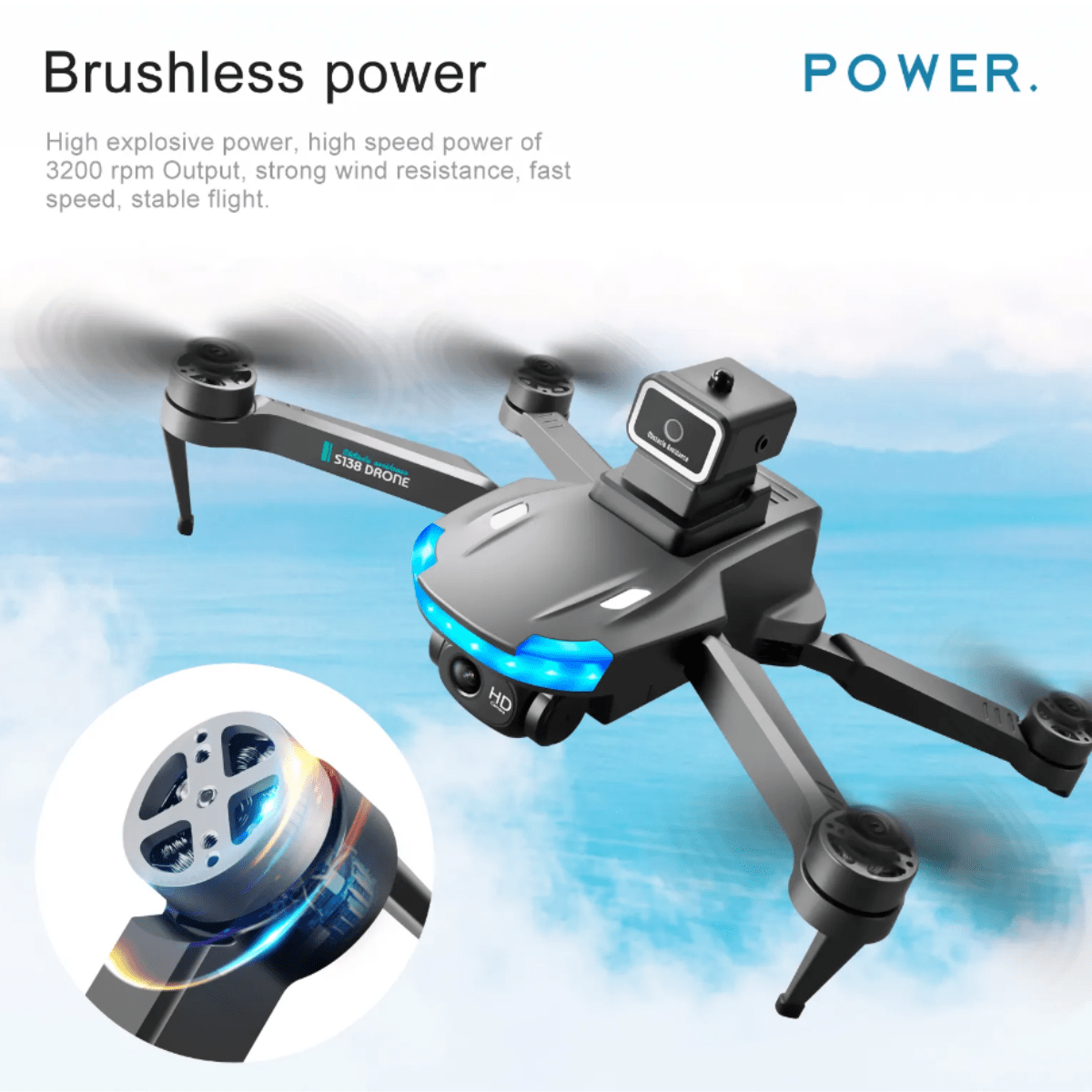 Drona DragonFLY RoHS™ Pliabila GPS - Seliodrox srl