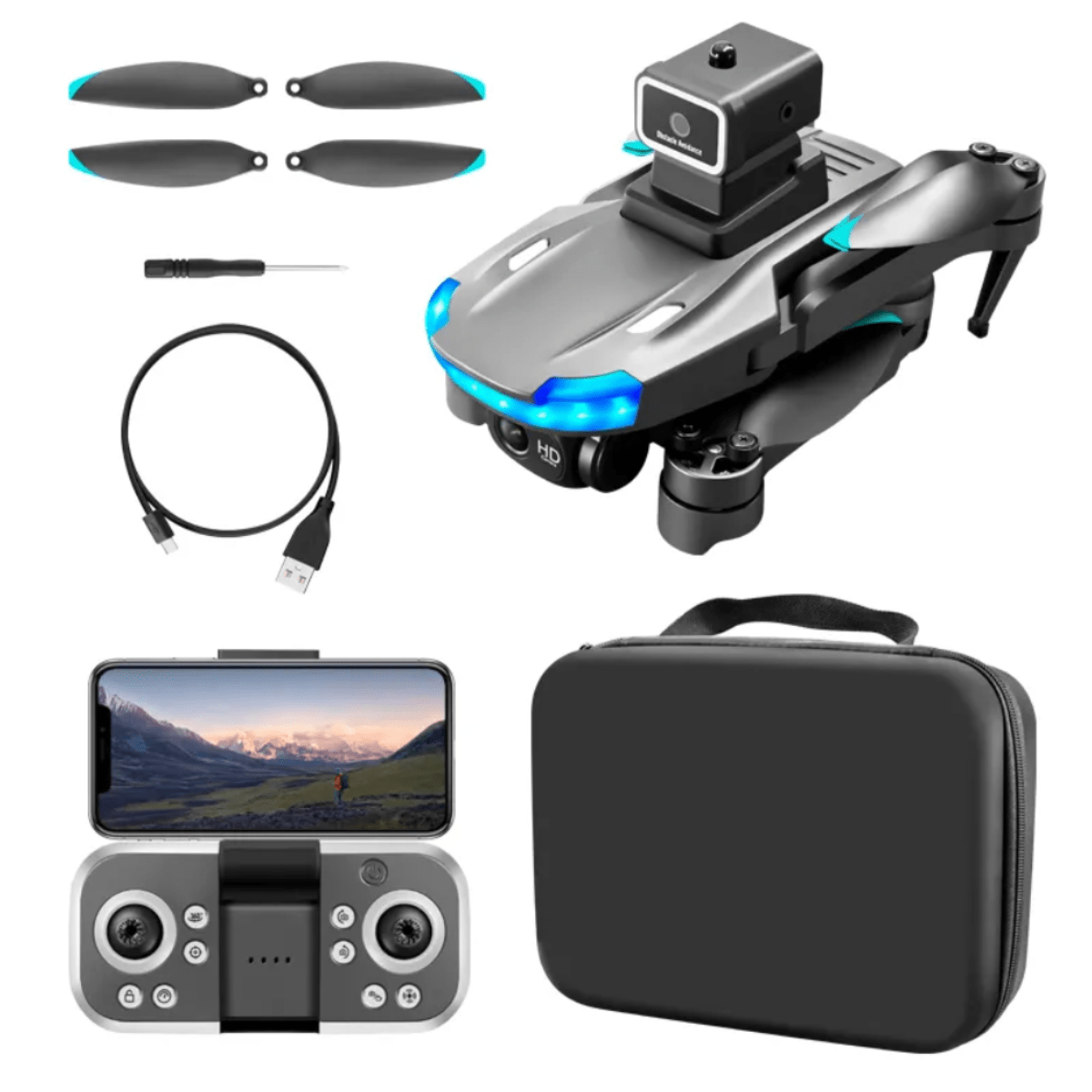 Drona DragonFLY RoHS™ Pliabila GPS - Seliodrox srl