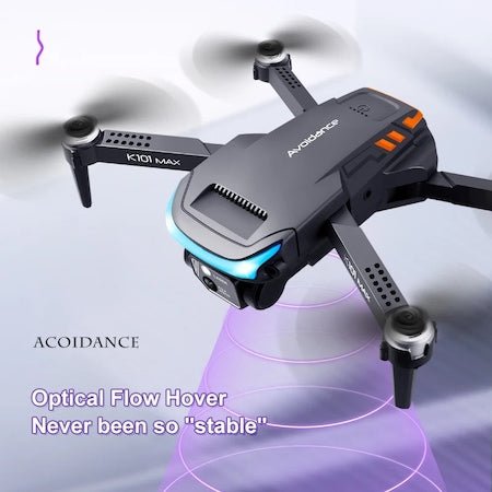 Drona RoHS K101 Max Avoidance GPS WiFI 4K UHD Dual Camera pentru Adulti si Copii - Seliodrox srl