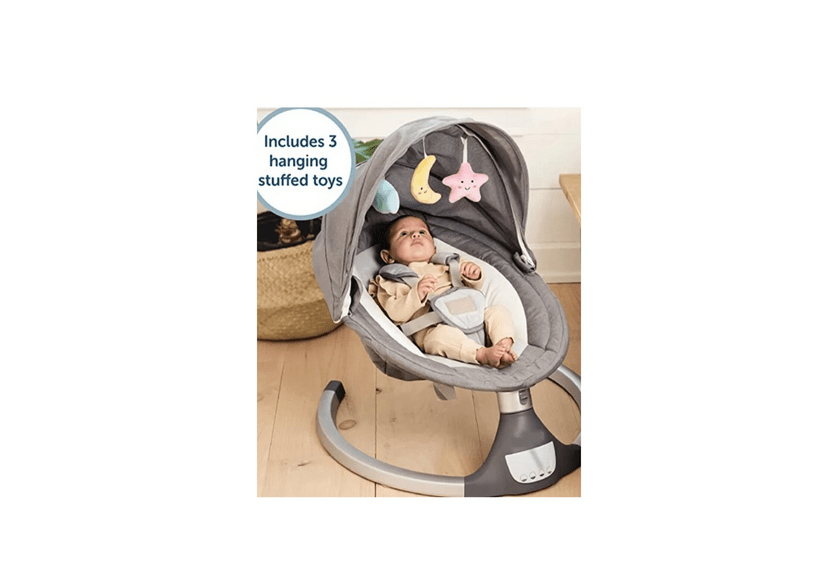 Leagan Electric HappyKids Multifunctional Pentru Bebelusi - Seliodrox srl