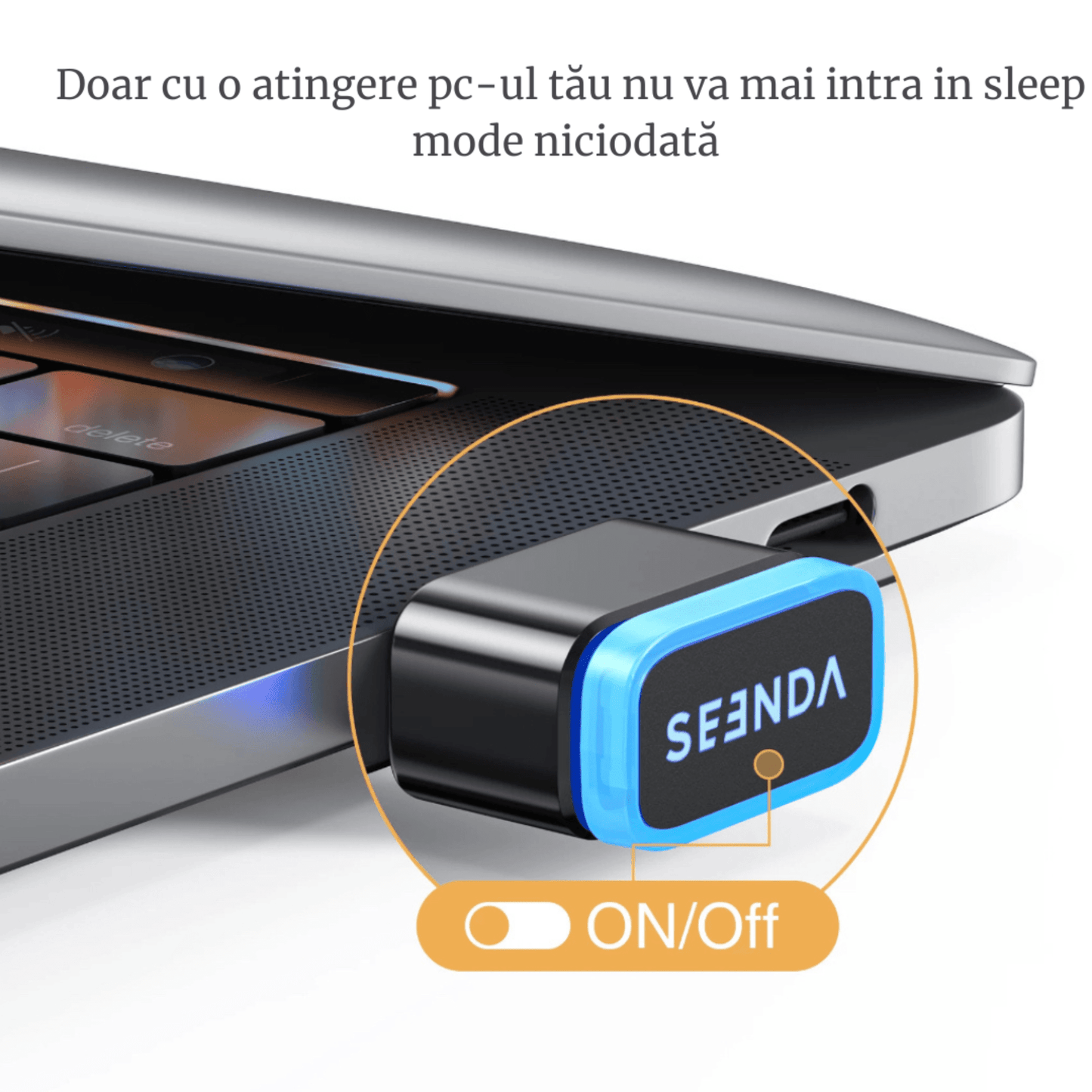 Simulator USB pentru mouse,mouse jiggler,3 viteze,Nedectabil - Seliodrox srl