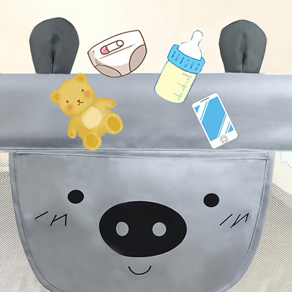 Bariera protectie pat HappyKID culisanta XXL