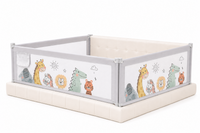 Product	 Set 3 Bariere de Siguranță Pat Copii HappiKID, 2x200 cm + 1x160 cm, Înălțime Reglabilă 68–98 cm, Protecție Anti-Cădere pentru Bebeluși și Copii, Universal