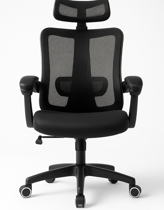 Scaun reglabil pentru Birou sau Gaming Ergonomic Negru