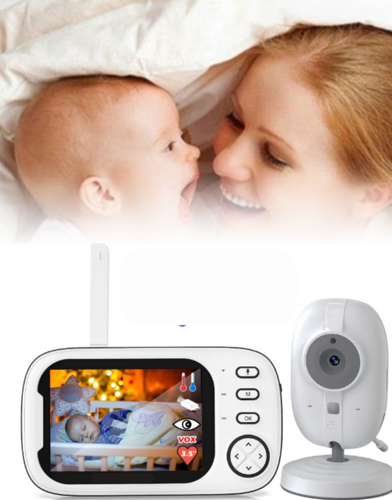 Baby Monitor si Camera Audio-Video Wireless Supraveghere Copil