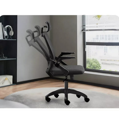 Scaun ergonomic reglabil pentru birou sau gaming, culoare negru