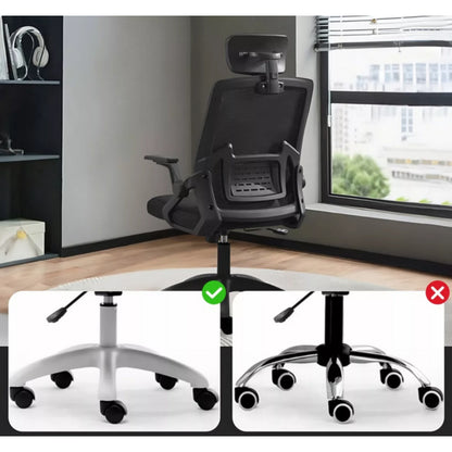 Scaun ergonomic reglabil pentru birou sau gaming, culoare negru