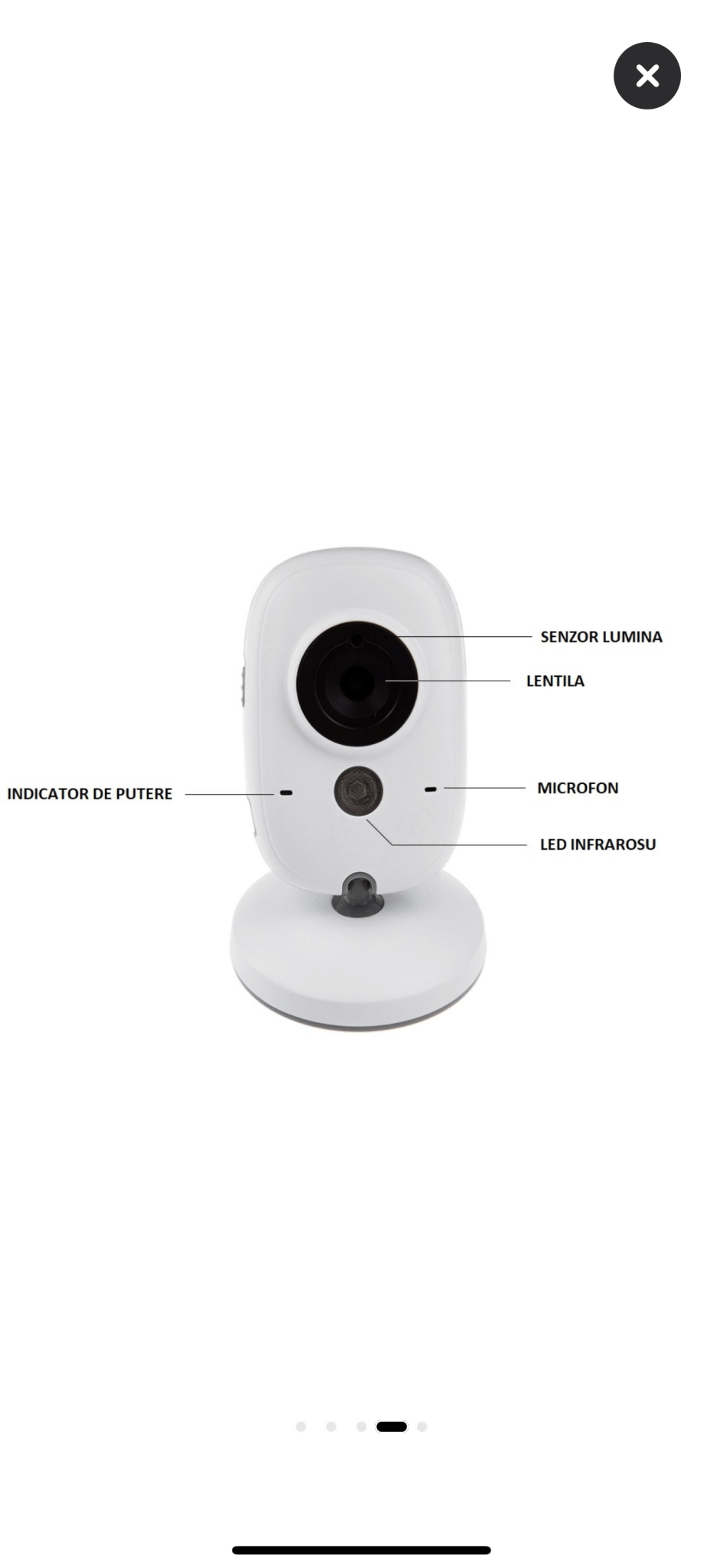 Baby Monitor si Camera Audio - Video Wireless Supraveghere Copil - Seliodrox srl