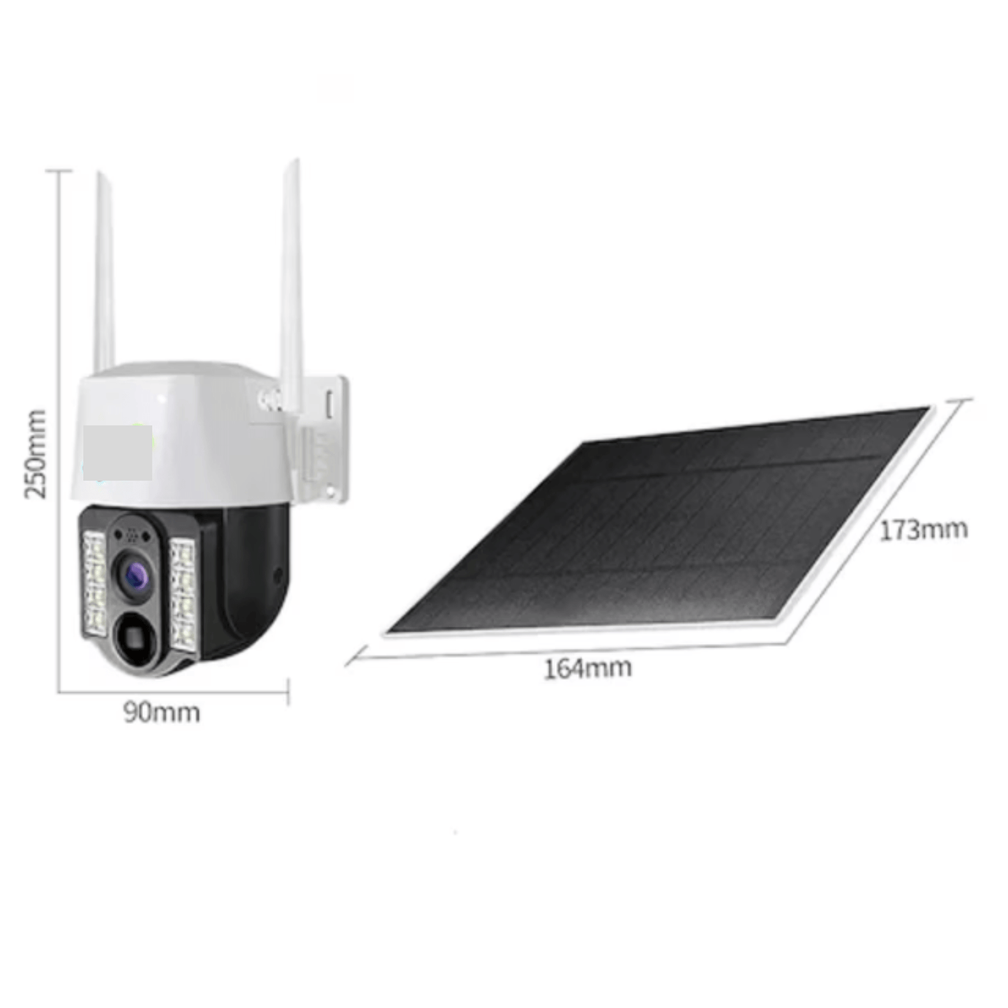 Camera solara WiFi 4G SIM card 8MP SPY®,4K - Seliodrox srl