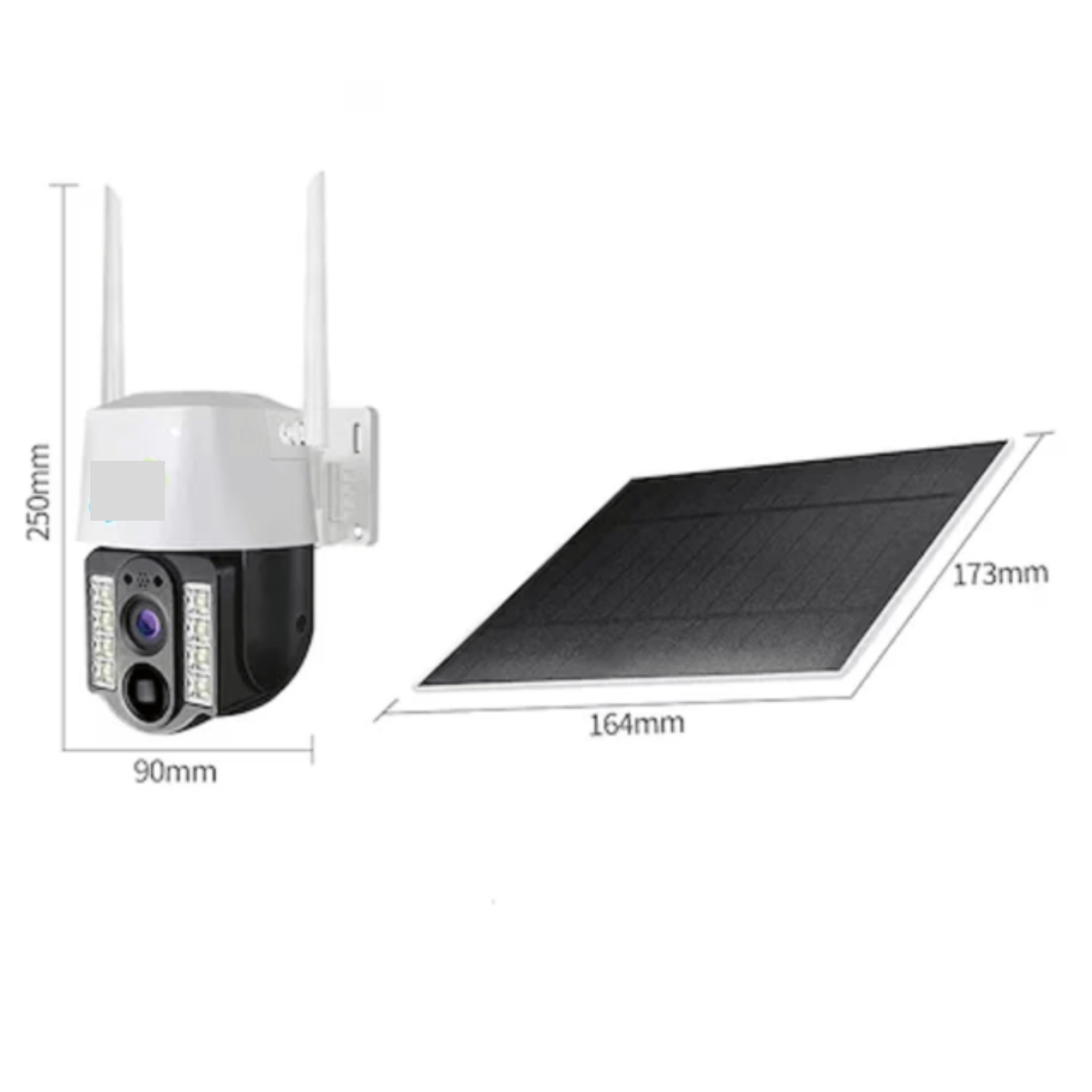 Camera solara WiFi 4G SIM card 8MP SPY®,4K - Seliodrox srl