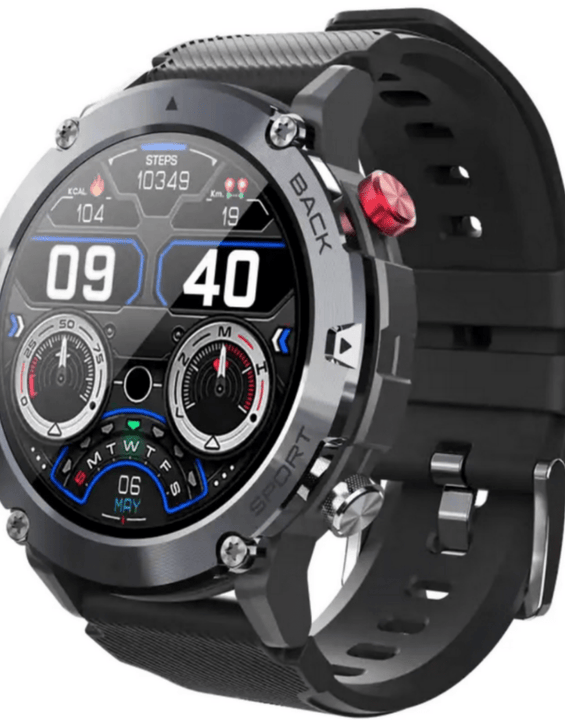 Smartwatch Bărbați RoHS® C21 PRO – Apeluri Bluetooth, AMOLED, Sport, Sănătate