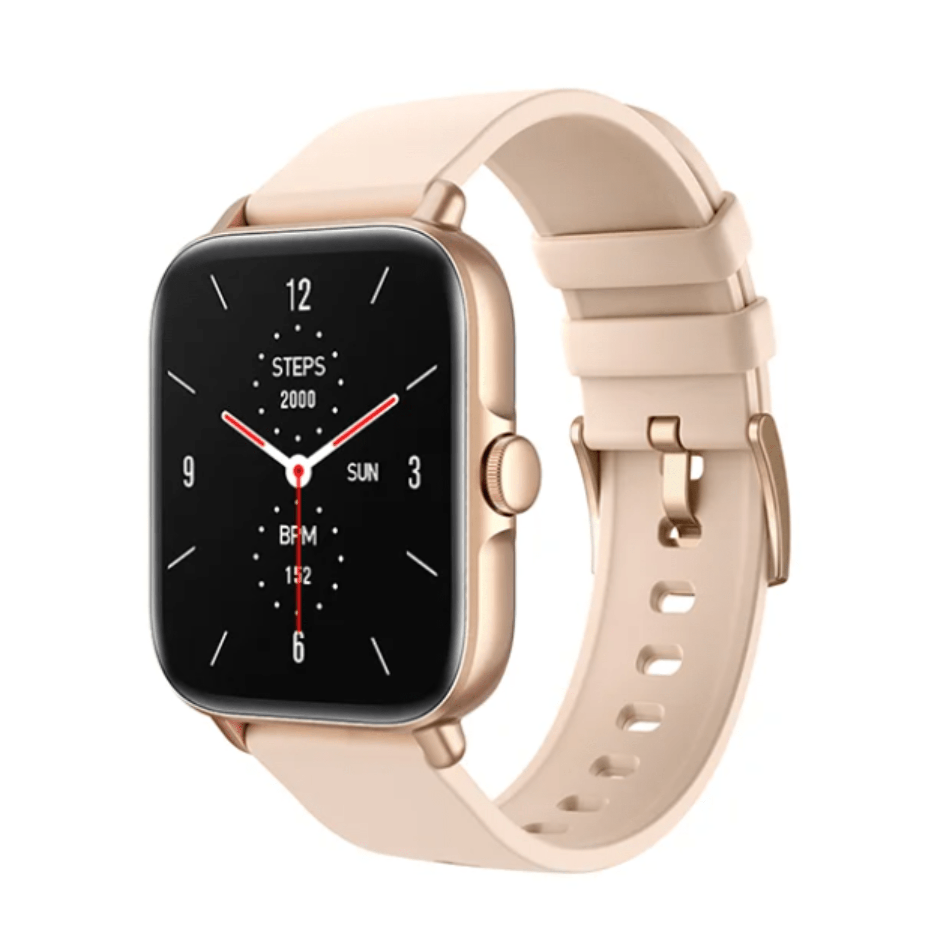 Ceas smartwatch RoHS® BeFIT Gold – disponibil negru si gold, sport si sanatate