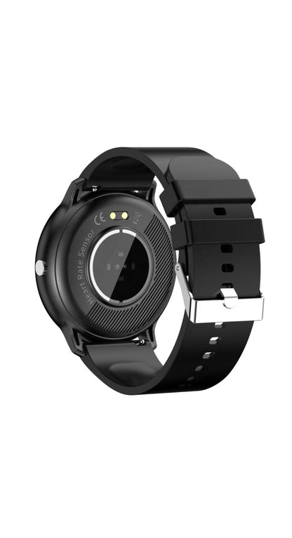 Ceas smartwatch si bratara fitness RoHS® Negru - Seliodrox srl
