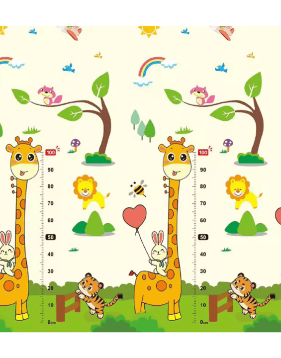 Covoraș de Joacă Copii HappyK® – 200x180 cm, Termic, Dublu Față, Antiderapant