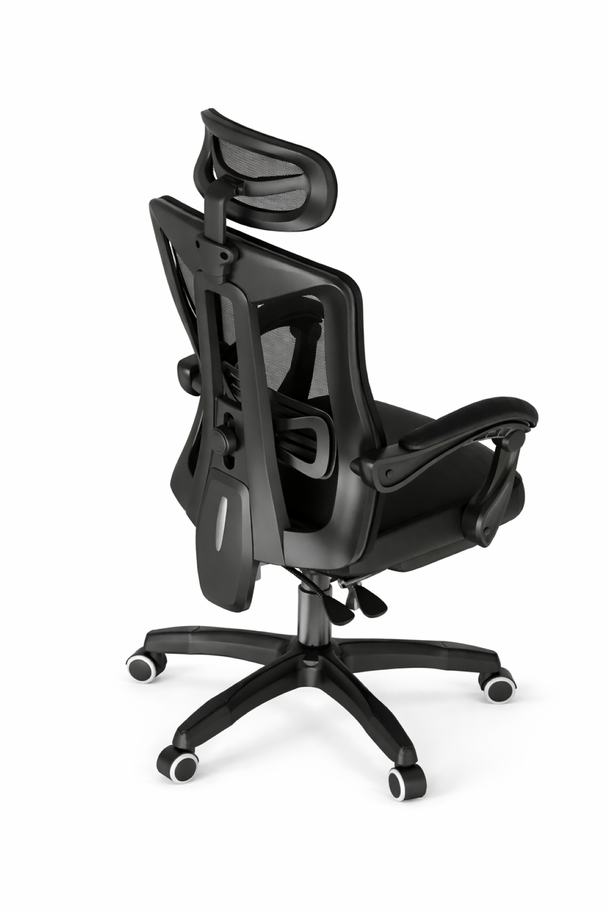 Scaun ergonomic birou gaming RoHS® negru – mesh tetiera 2D suport lombar 120kg