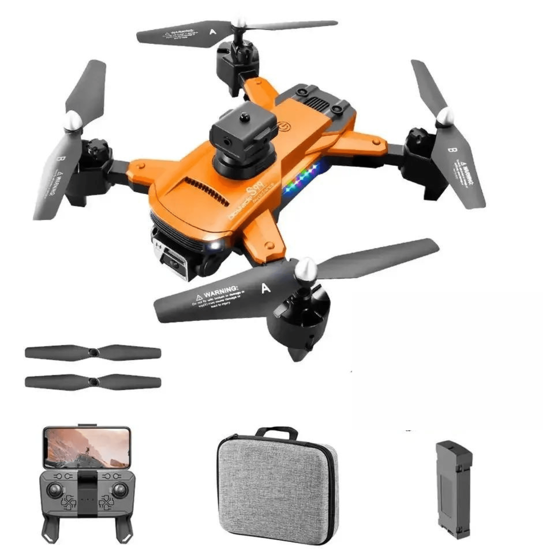 Drona RoHS™ S99 Max FLYAway pliabila - Seliodrox srl