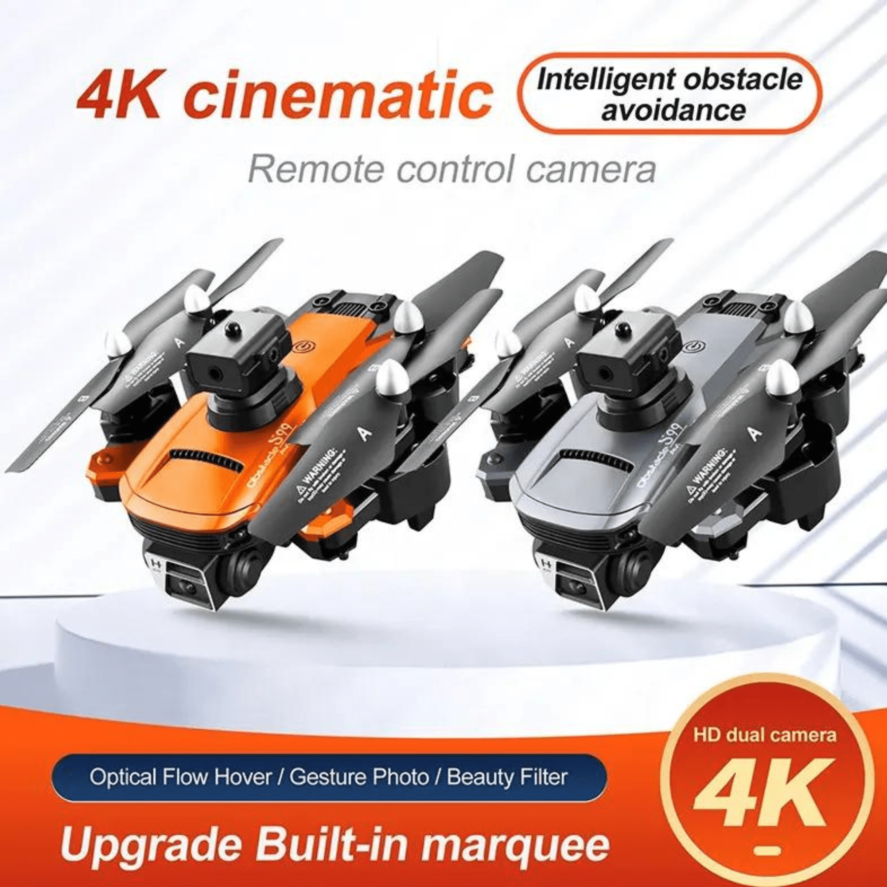 Drona RoHS™ S99 Max FLYAway pliabila - Seliodrox srl