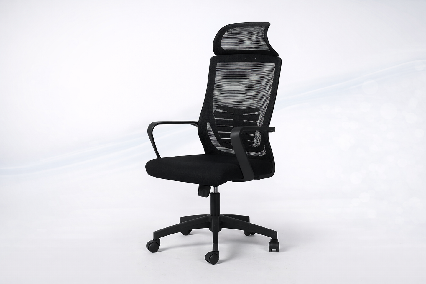 Scaun ergonomic gaming birou RoHS® negru inchis – ajustabil durabil premium