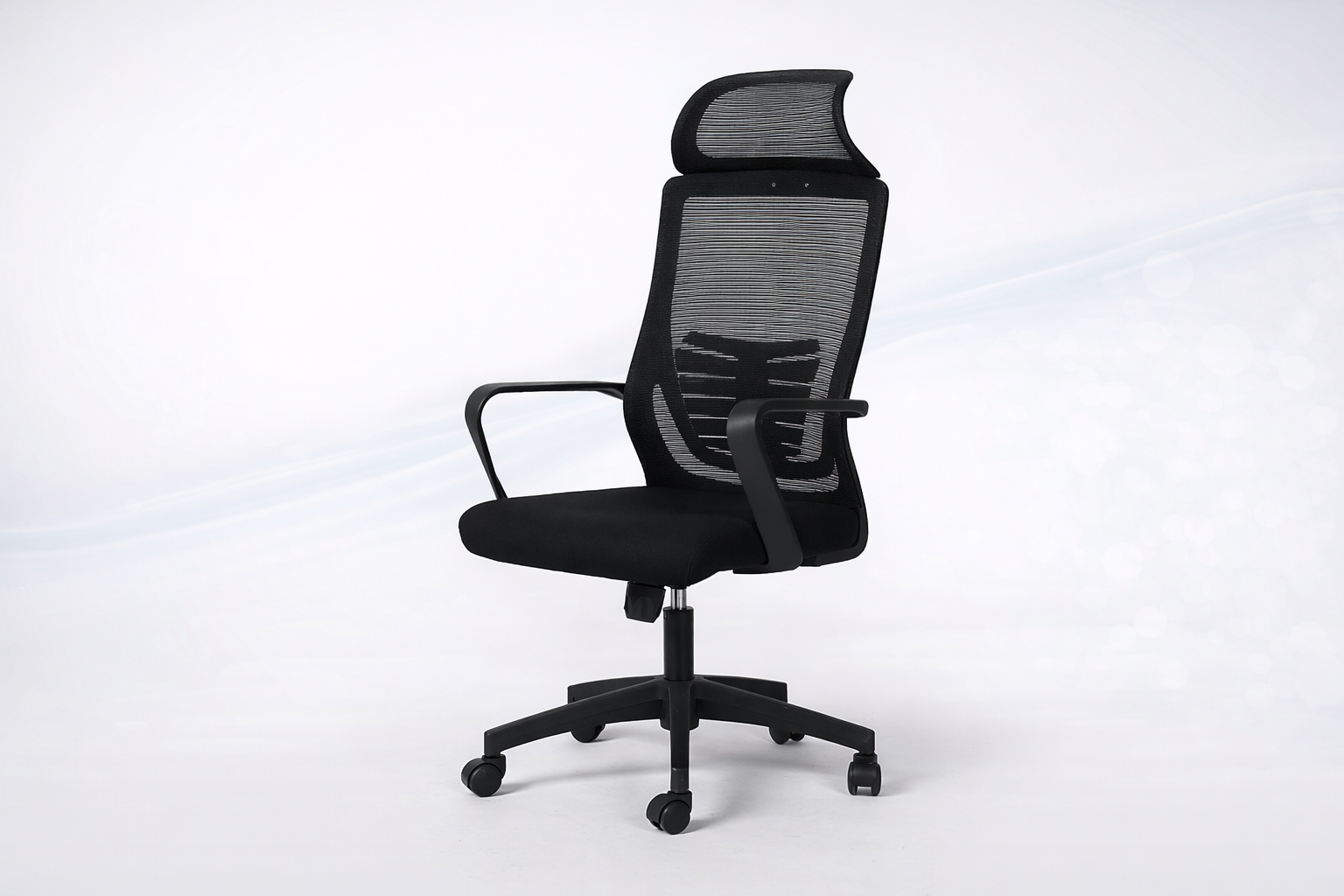 Scaun ergonomic gaming birou RoHS® negru inchis – ajustabil durabil premium
