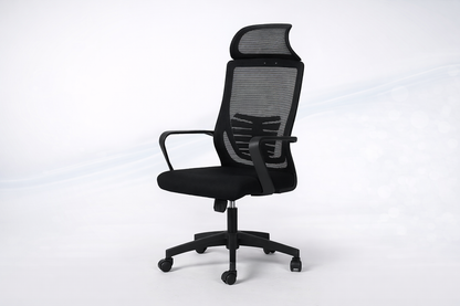 Scaun ergonomic gaming birou RoHS® negru inchis – ajustabil durabil premium