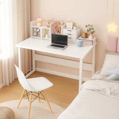 Birou calculator cu raft HomeOFFICE RoHS® model scandinav – design minimalist natural – imagine 4