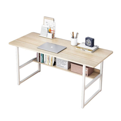 Birou calculator cu raft HomeOFFICE RoHS® model scandinav premium – spatios modern