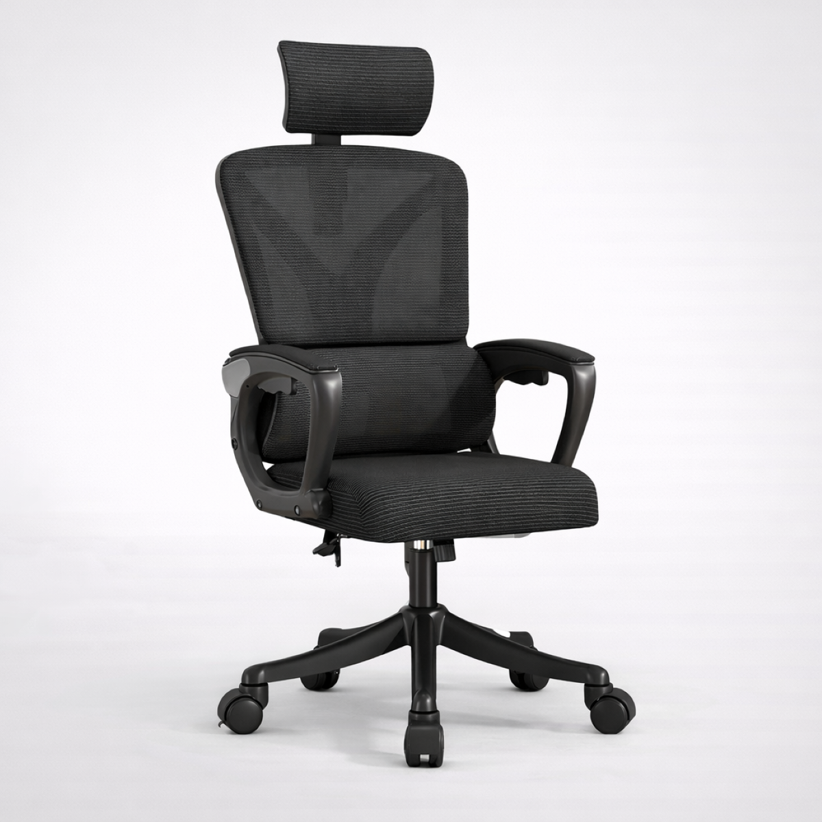 Scaun ergonomic gaming birou RoHS® negru dark – design agresiv confort superior
