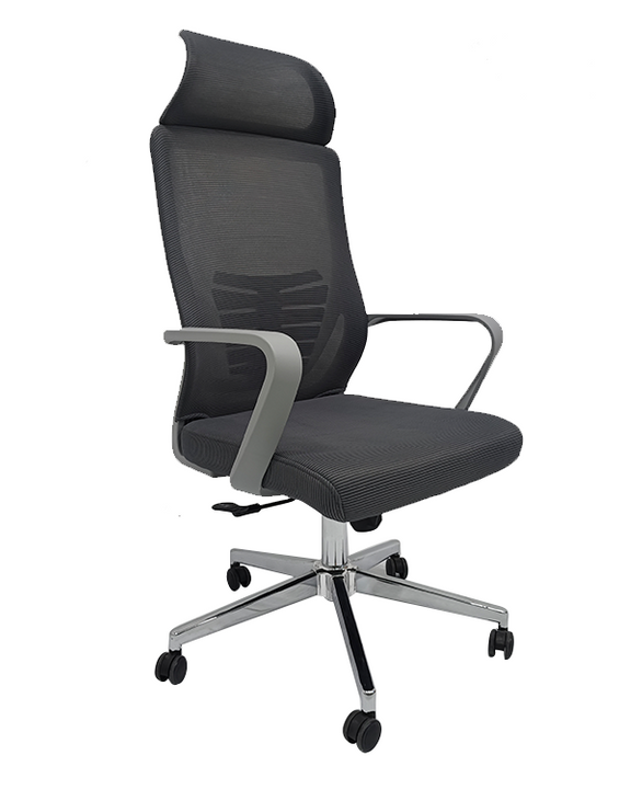 Scaun Ergonomic Reglabil pentru Birou si Gaming, Gri