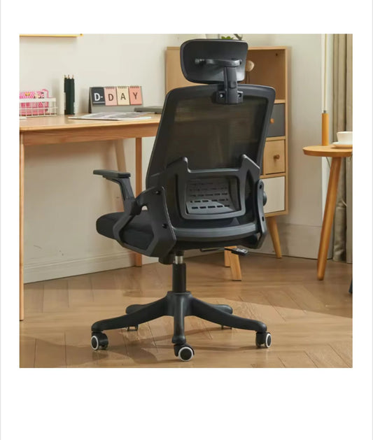 Scaun ergonomic reglabil pentru birou sau gaming, culoare neagră – design modern, confort sporit și susținere lombară. Ideal pentru sesiuni prelungite de muncă sau joc - Seliodrox srl