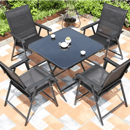 Set masa cu 4 scaune gradina - Seliodrox srl