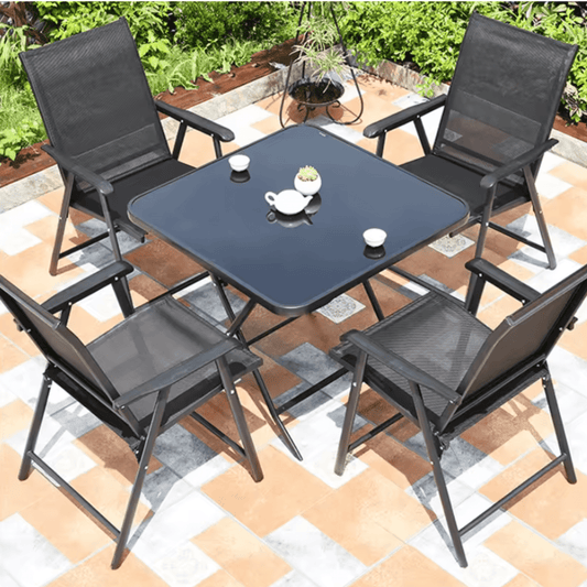 Set masa cu 4 scaune gradina - Seliodrox srl