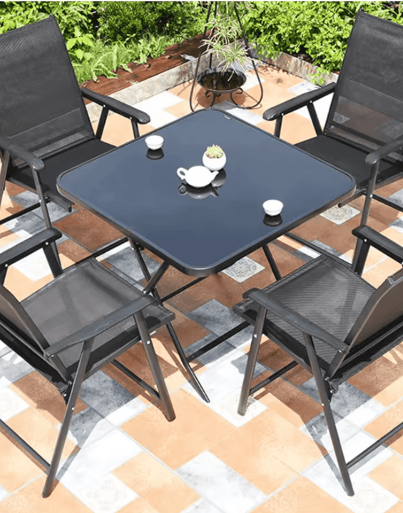 Set masa cu 4 scaune gradina